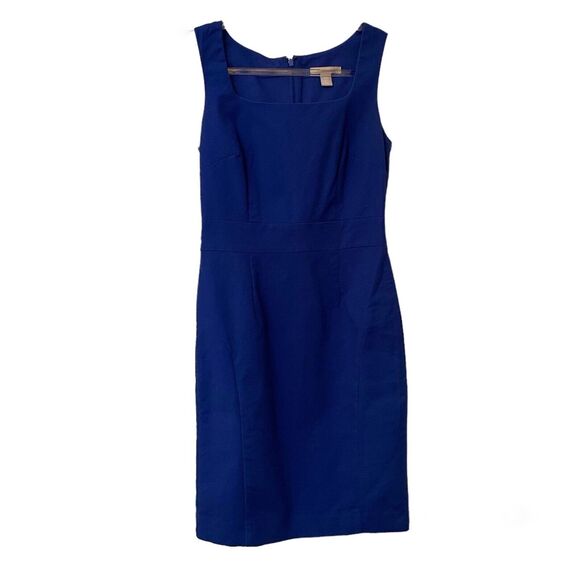 Banana Republic Royal Blue Sheath Dress Size 2 - Picture 2 of 12